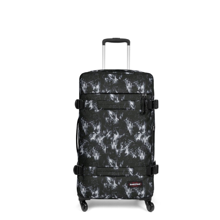 Bagages Eastpak Valise 4 Roues Souple | Valise 70Cm Transit'R 4 M Eastpak Flame Dark