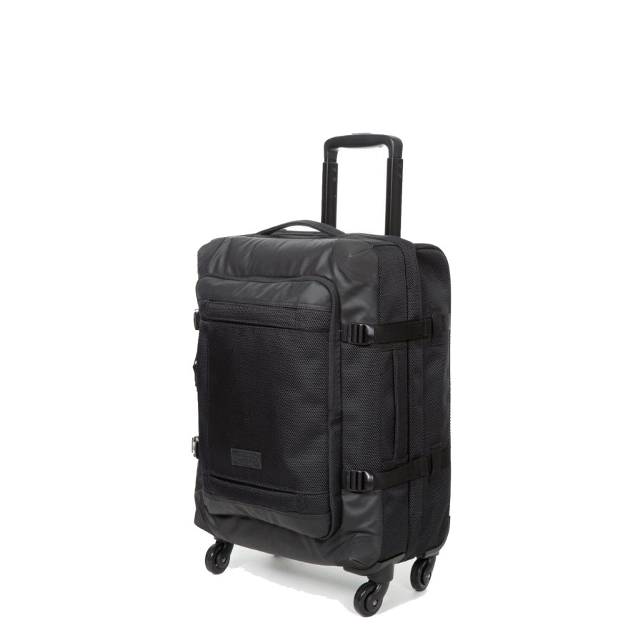 Bagages Eastpak Valise 4 Roues Souple | Valise Cabine 55Cm Trans4 Cnnct Eastpak Noir