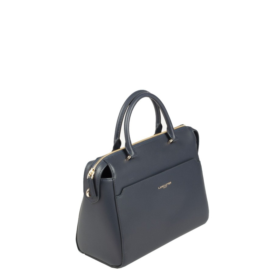 Femme Lancaster Sac Porte Main | Sac A Main En Cuir Smooth Or