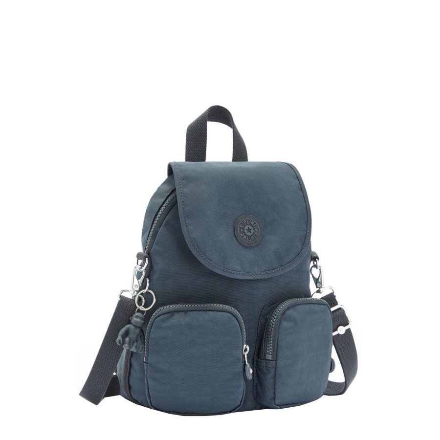 Femme Kipling Sac A Dos | Petit Sac A Dos Firefly Up Basic Kipling Bleu