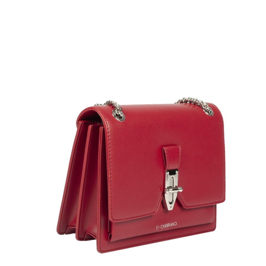 Femme Chabrand Sac Porte Bandouliere / Porte Travers | Sac Travers Rouge By Chabrand Chabrand