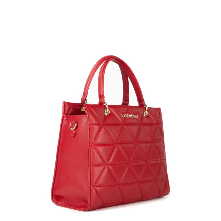 Femme Valentino Sac Porte Main | Sac A Main Carnaby Valentino Rouge