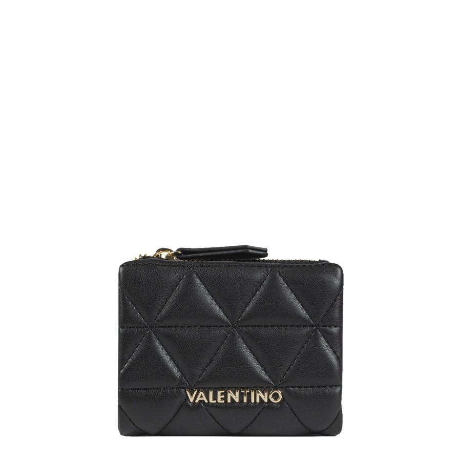 Femme Valentino Portefeuille | Portefeuille Carnaby Valentino Noir