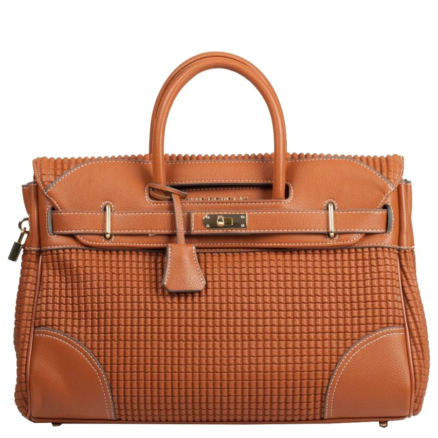 Femme Mac Douglas Sac Porte Main | Sac A Main Pyla S Bryan Mac Douglas Chatain