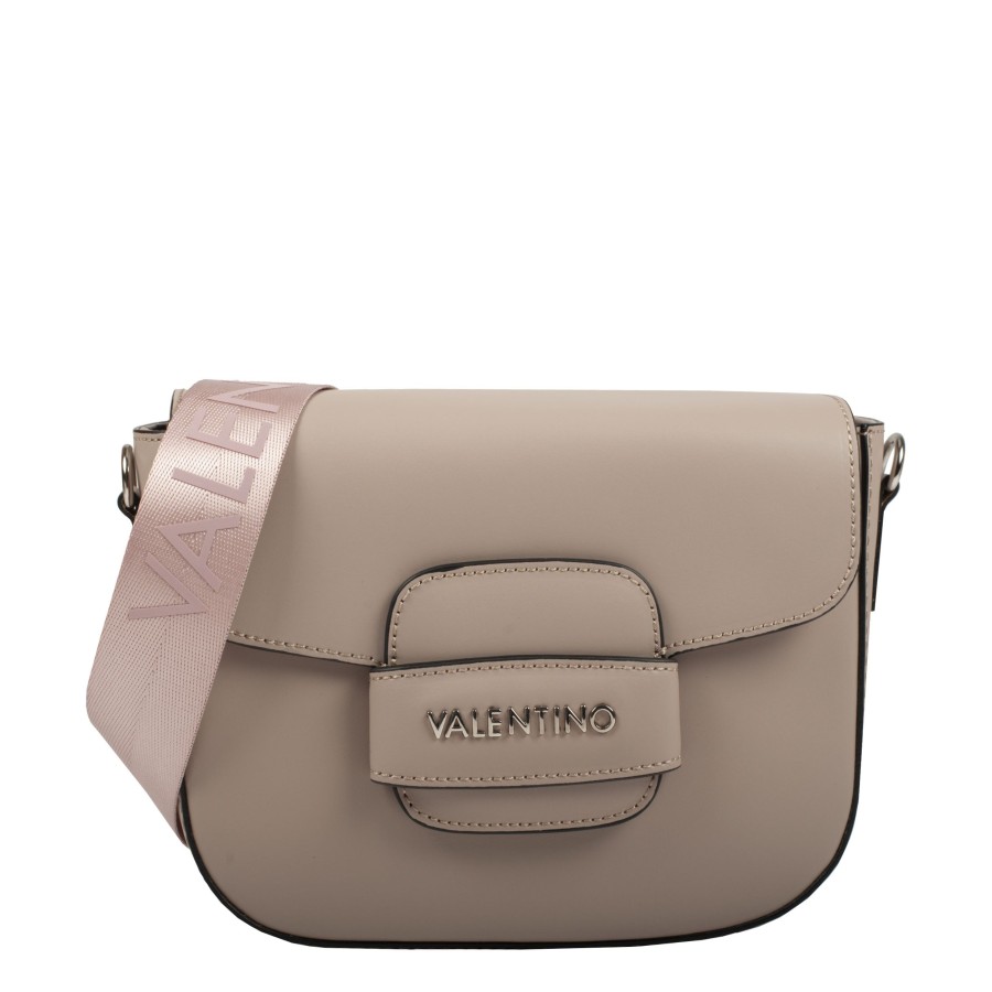 Femme Valentino Sac Porte Bandouliere / Porte Travers | Sac Travers Cuir November Valentino Poudre