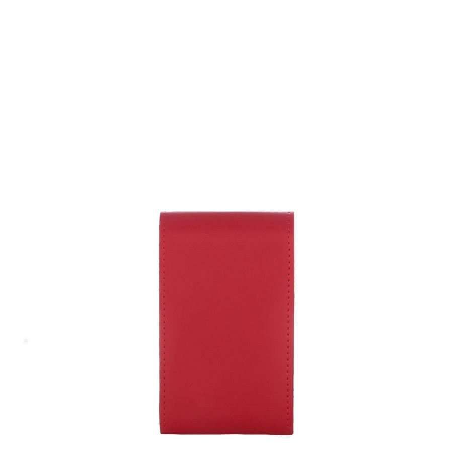 Femme Lancaster Porte Clefs | Porte Clefs En Cuir Smooth Lancaster Rouge