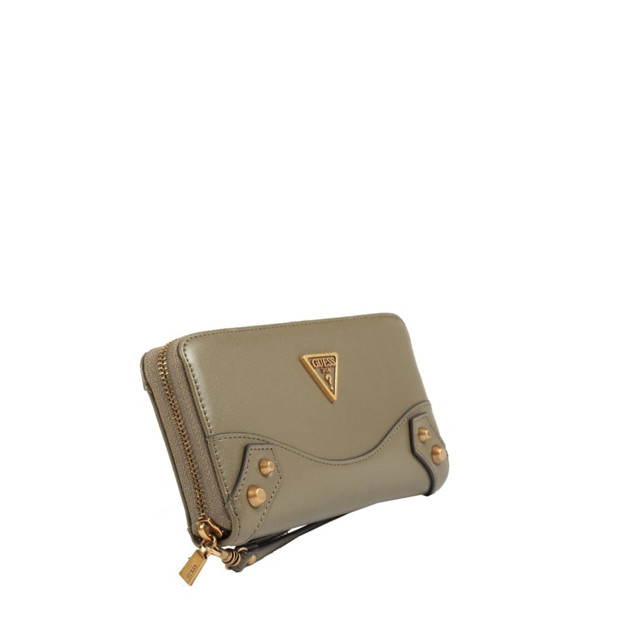 Femme Guess Portefeuille | Compagnon Olive Amantea