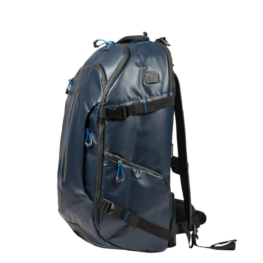 Homme Samsonite Sac A Dos | Sac A Dos De Voyage S Ecodiver Nuit Samsonite Bleu