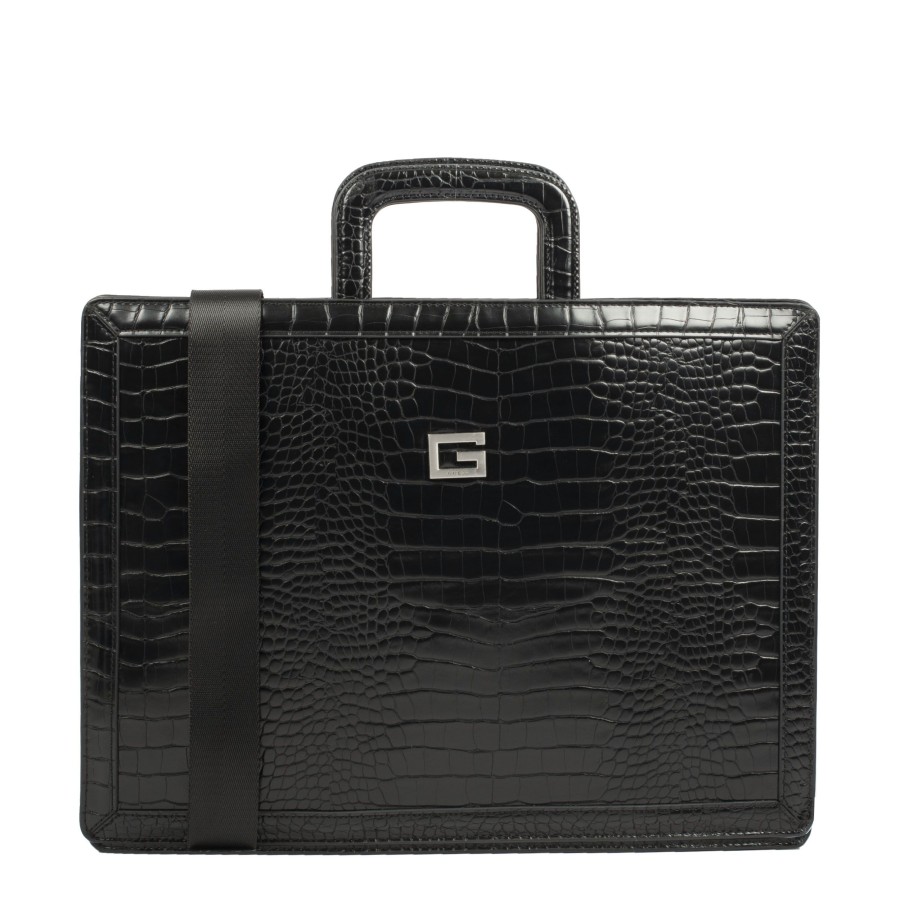 Homme Guess Serviette/Cartable | Porte Documents Calabria Guess