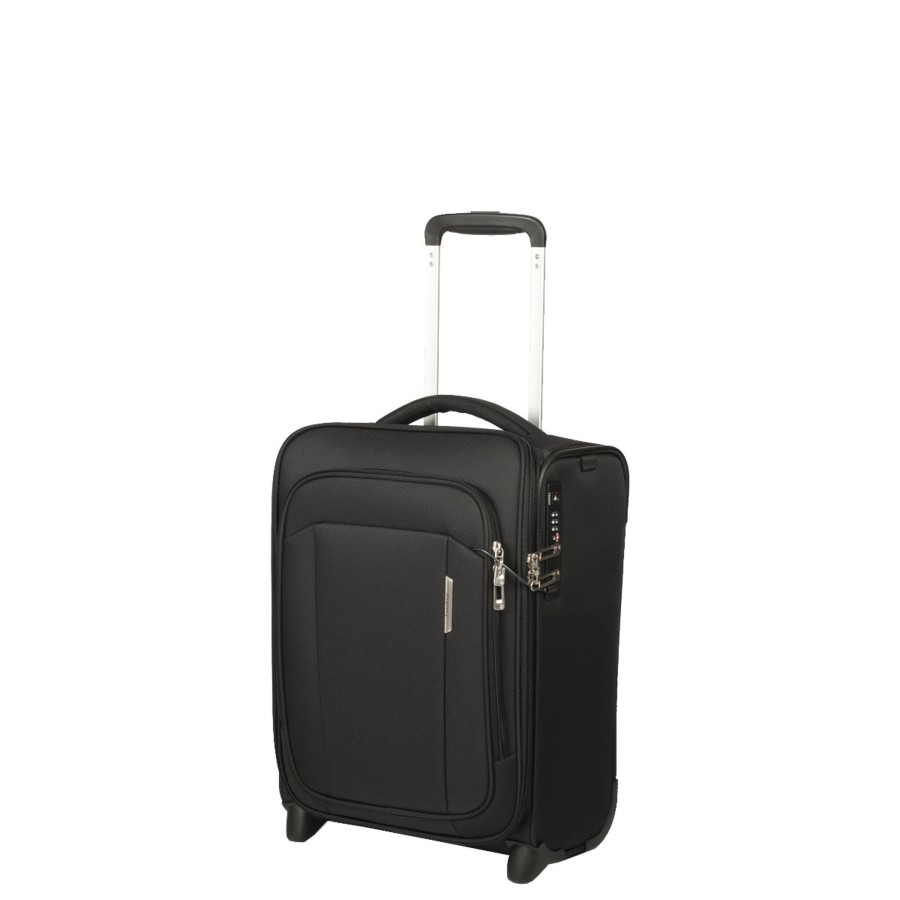 Bagages Samsonite Valise 2 Roues Souple | Valise Underseater Easyjet 45Cm Respark Samsonite Noir