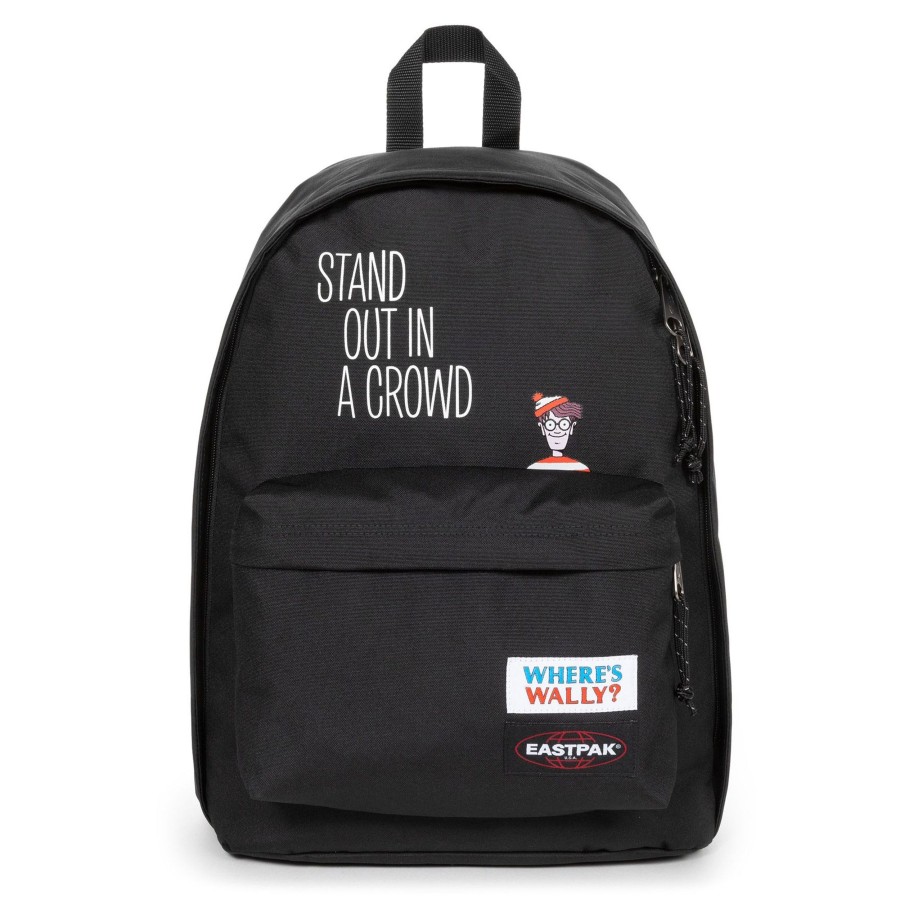 Scolaire Eastpak Sac A Dos | Sac A Dos 27L Out Of Office Where'S Wally Eastpak Wally Black