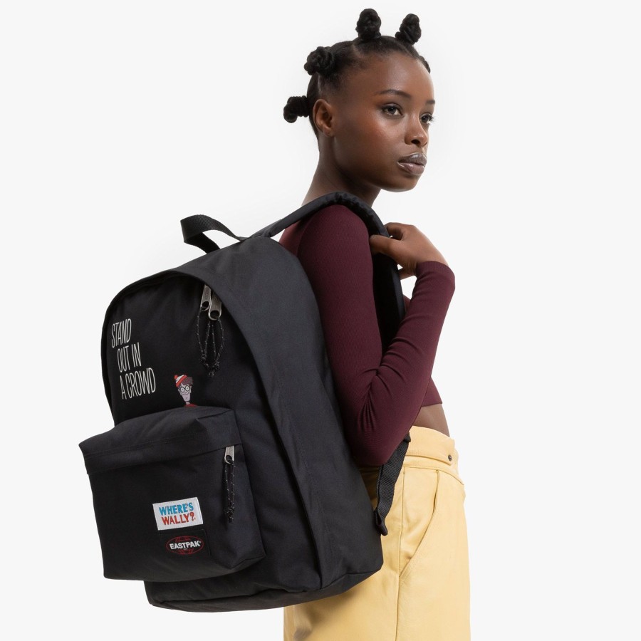 Scolaire Eastpak Sac A Dos | Sac A Dos 27L Out Of Office Where'S Wally Eastpak Wally Black