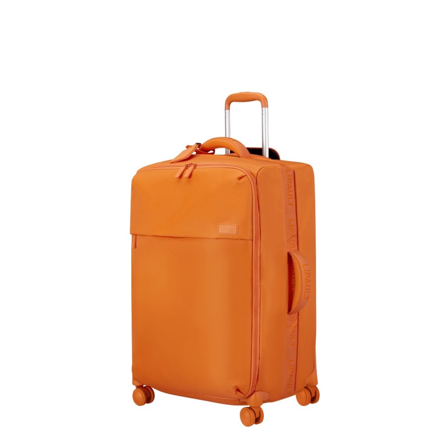 Bagages Lipault Valise 4 Roues Souple | Valise 70Cm Plume Lipault Orange