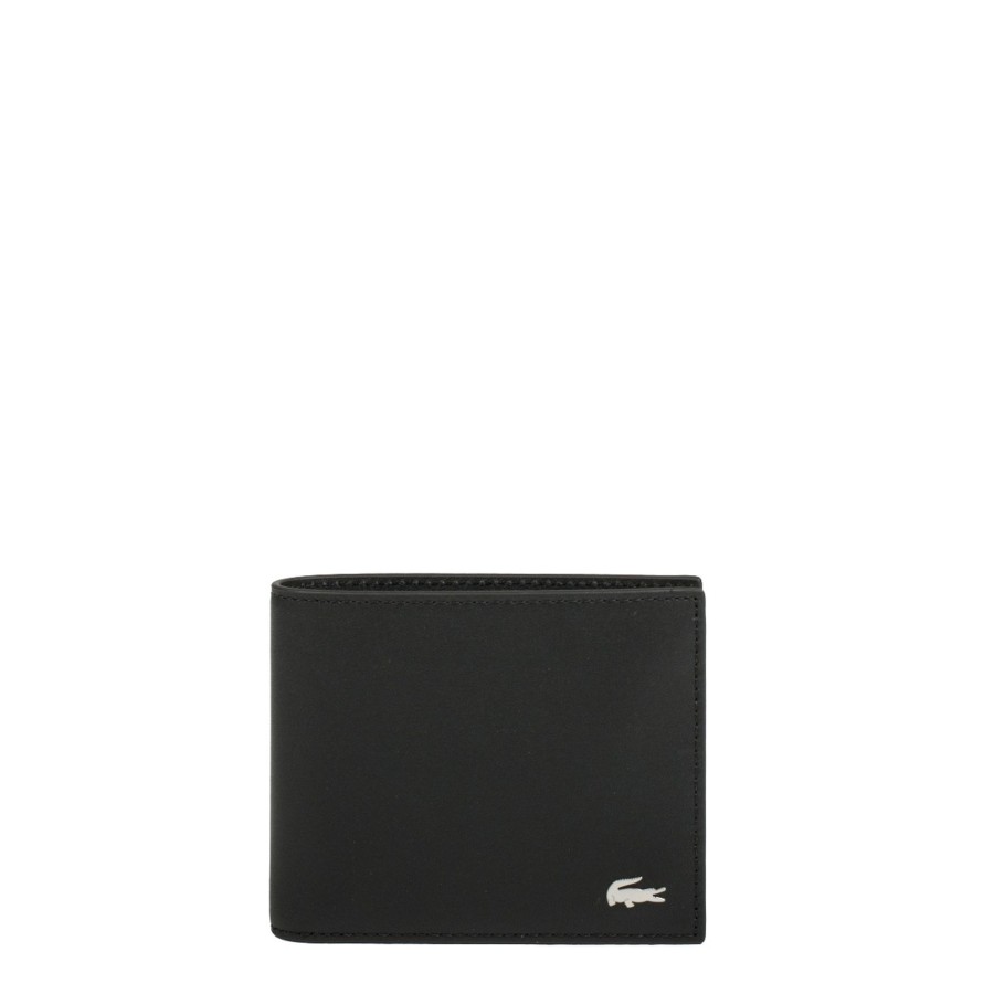 Homme Lacoste Portefeuille | Portefeuille En Cuir Fg Lacoste