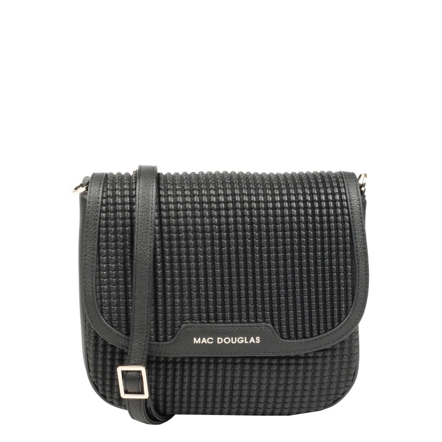 Femme Mac Douglas Sac Porte Epaule | Sac Bandouliere Lucilla Bryan Mac Douglas Noir