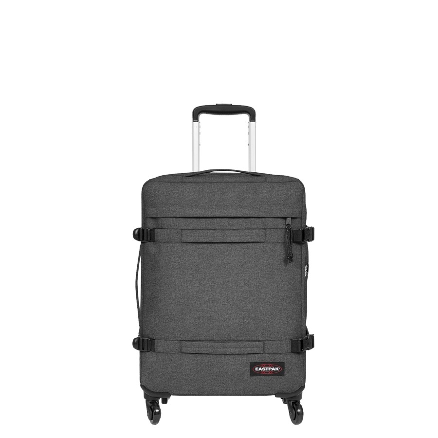 Bagages Eastpak Valise 4 Roues Souple | Valise Cabine 54Cm Transit'R 4 S Eastpak Black Denim