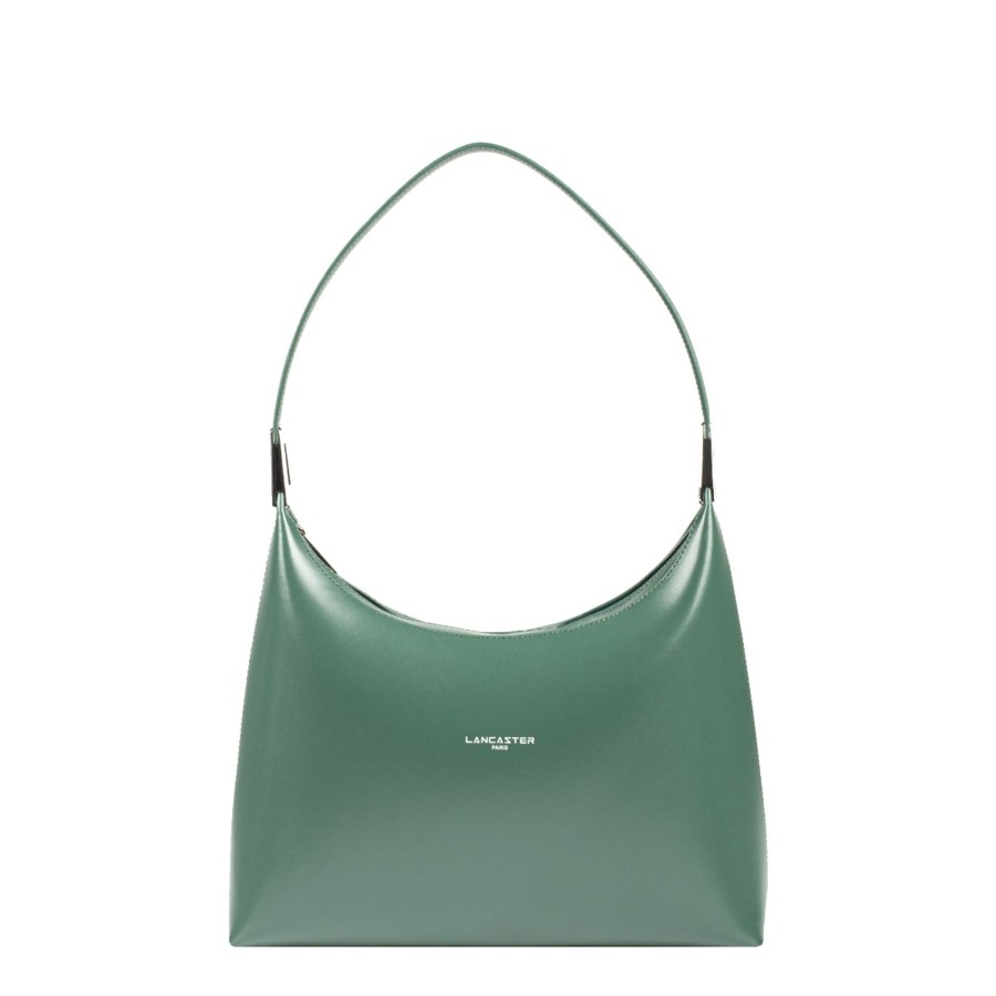 Femme Lancaster Sac Porte Epaule | Sac Epaule En Cuir Suave Ace Lancaster Vert