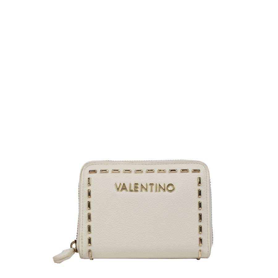 Femme Valentino Porte Monnaie | Porte Monnaie Dolomiti Valentino Ecru