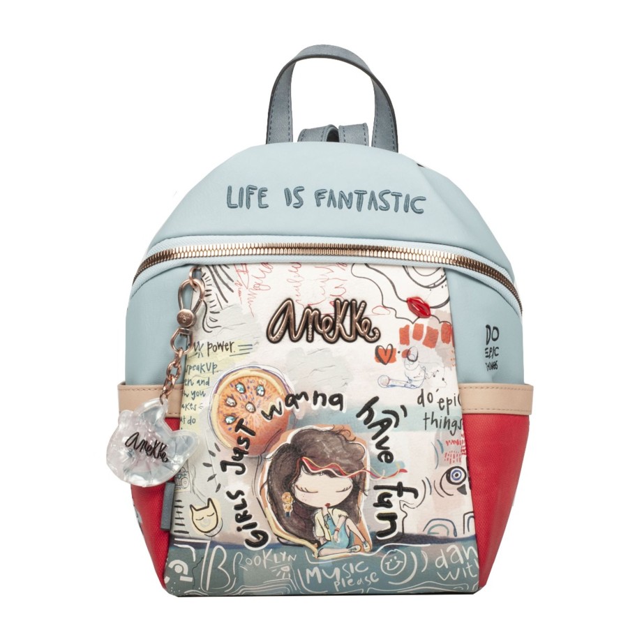 Femme Anekke Sac A Dos | Sac A Dos Fun And Music Anekke