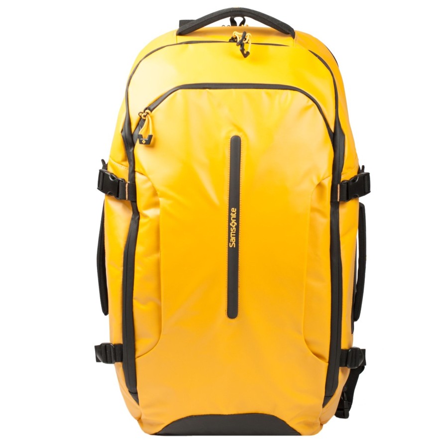 Homme Samsonite Sac A Dos | Sac A Dos Voyage M Ecodiver Samsonite Jaune