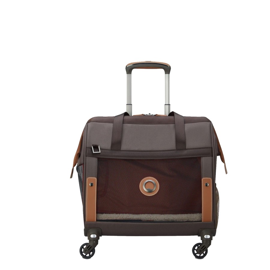 Bagages Delsey Valise Cabine Easyjet | Sac Trolley Animaux Chatelet Air 2.0 Delsey Marron