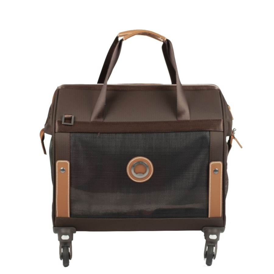 Bagages Delsey Valise Cabine Easyjet | Sac Trolley Animaux Chatelet Air 2.0 Delsey Marron