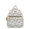 Femme Guess Sac A Dos | Sac A Dos Vikky Guess Beige Multi