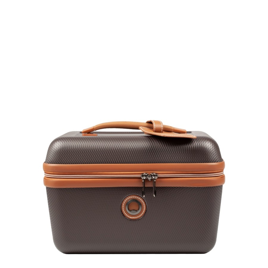 Bagages Delsey Rigide | Vanity Chatelet Air 2.0 Delsey Marron