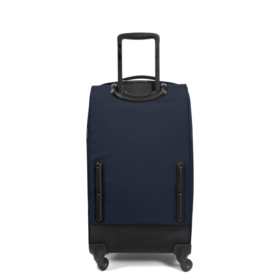 Bagages Eastpak Valise 4 Roues Souple | Valise 4 Roues 70Cm Trans4 M Eastpak Bleu Marine