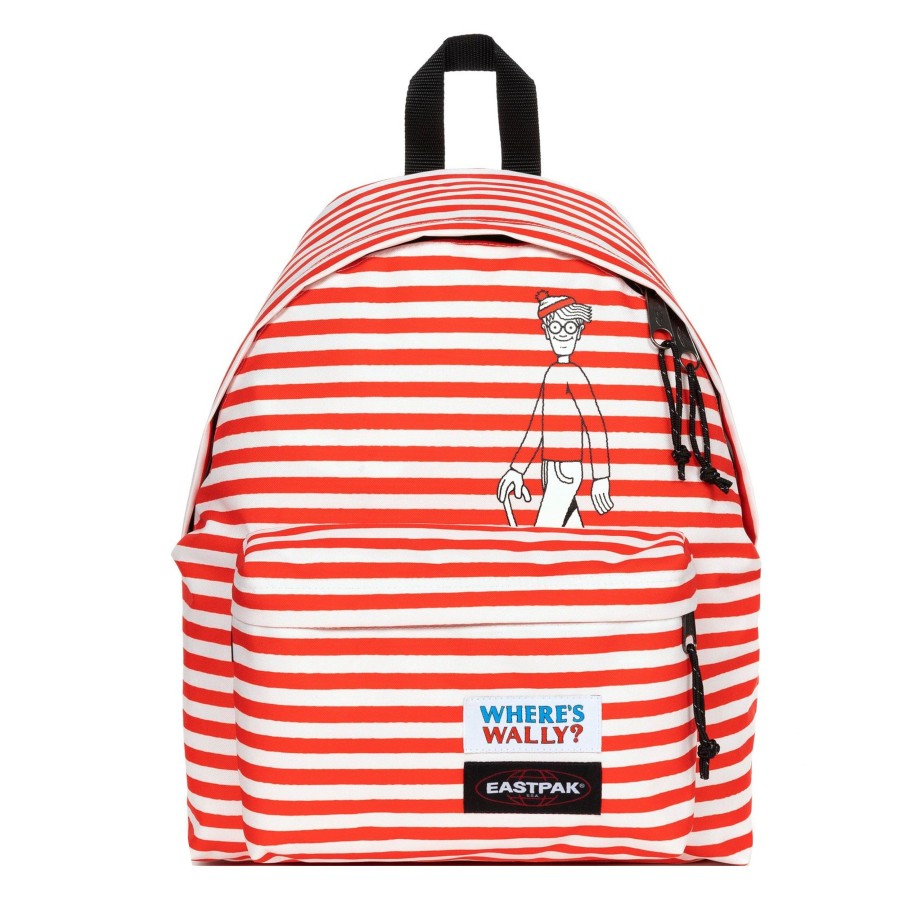 Scolaire Eastpak Sac A Dos | Sac A Dos Padded Pak'R Ou Est Charlie ? Eastpak Wally Stripe