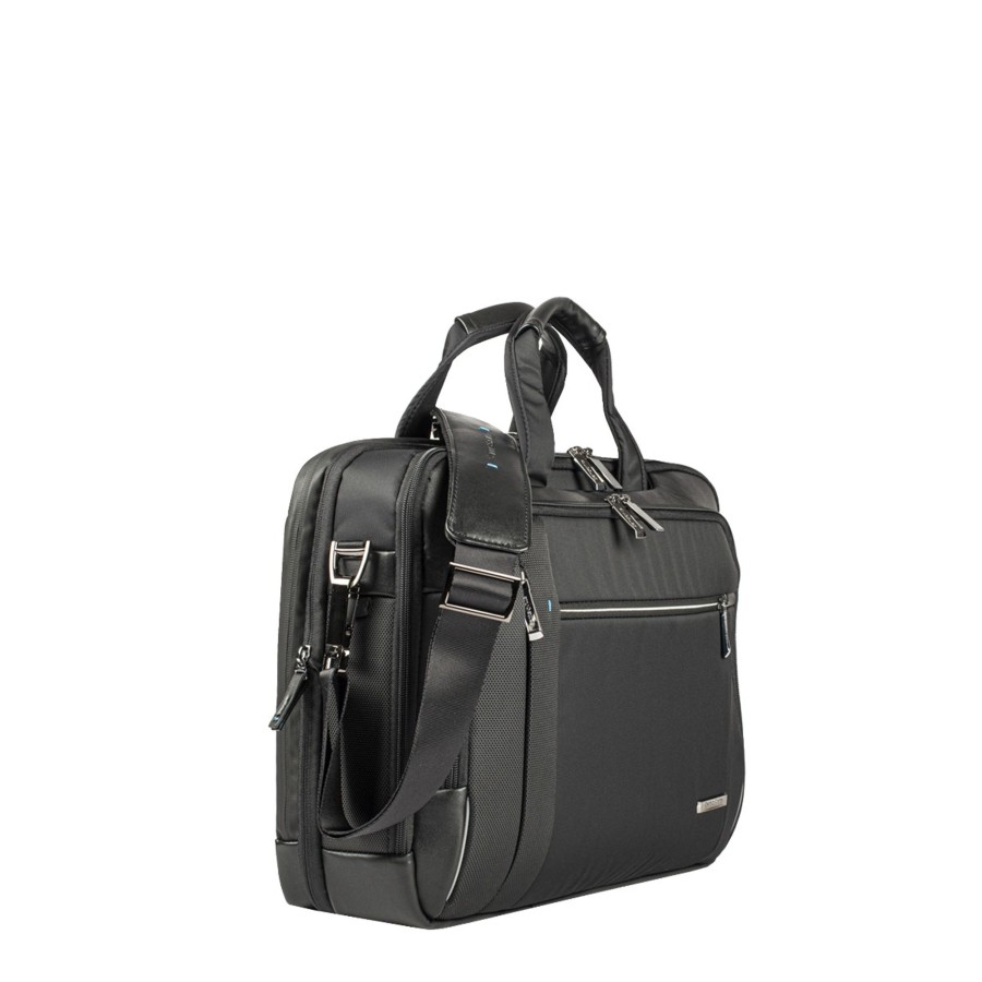 Homme Samsonite Serviette/Cartable | Porte-Ordinateur Extensible Spectrolite 3.0 Samsonite Noir