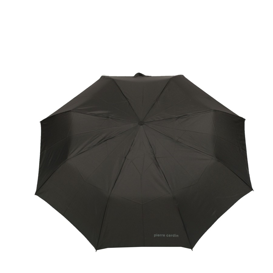 Homme Pierre Cardin Parapluies | Parapluie Pliant Noir