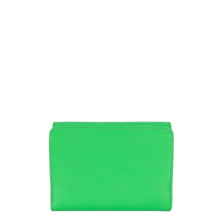 Femme Lancaster Portefeuille | Portefeuille En Cuir Paris Pm Lancaster Vert