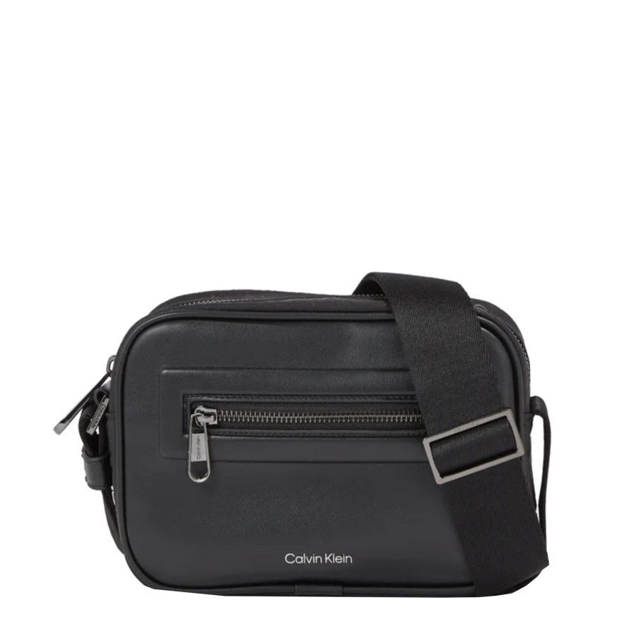 Homme Calvin Klein Sacoche Bandouliere | Sacoche Horizontale Ck Elevated Calvin Klein