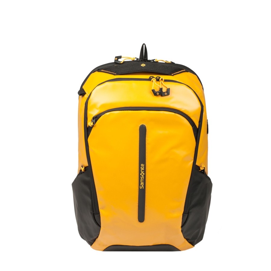 Homme Samsonite Sac A Dos | Sac A Dos M Usb Ecodiver Samsonite Jaune