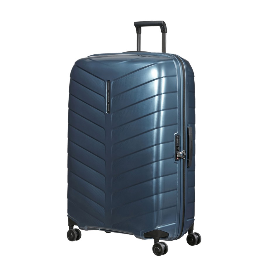 Bagages Samsonite Valise 4 Roues Souple | Grande Valise 81Cm Attrix Samsonite Bleu