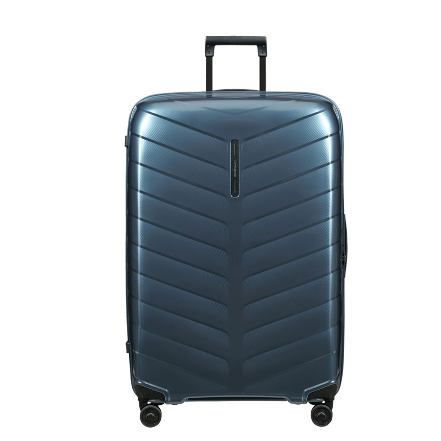 Bagages Samsonite Valise 4 Roues Souple | Grande Valise 81Cm Attrix Samsonite Bleu