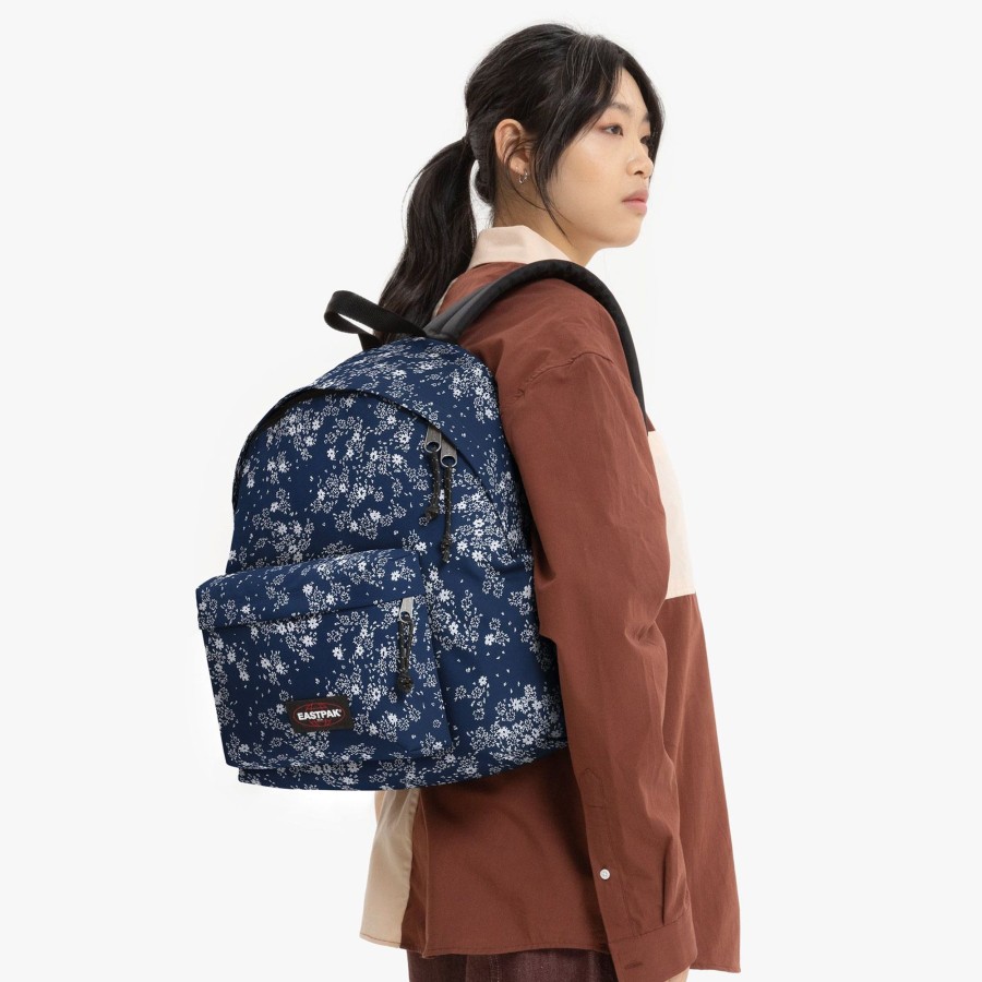 Scolaire Eastpak Sac A Dos | Sac A Dos Padded Pak'R Glitbloom Eastpak Bleu