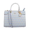 Femme Guess Sac Porte Main | Sac Shopping Aquatic Logo Atene