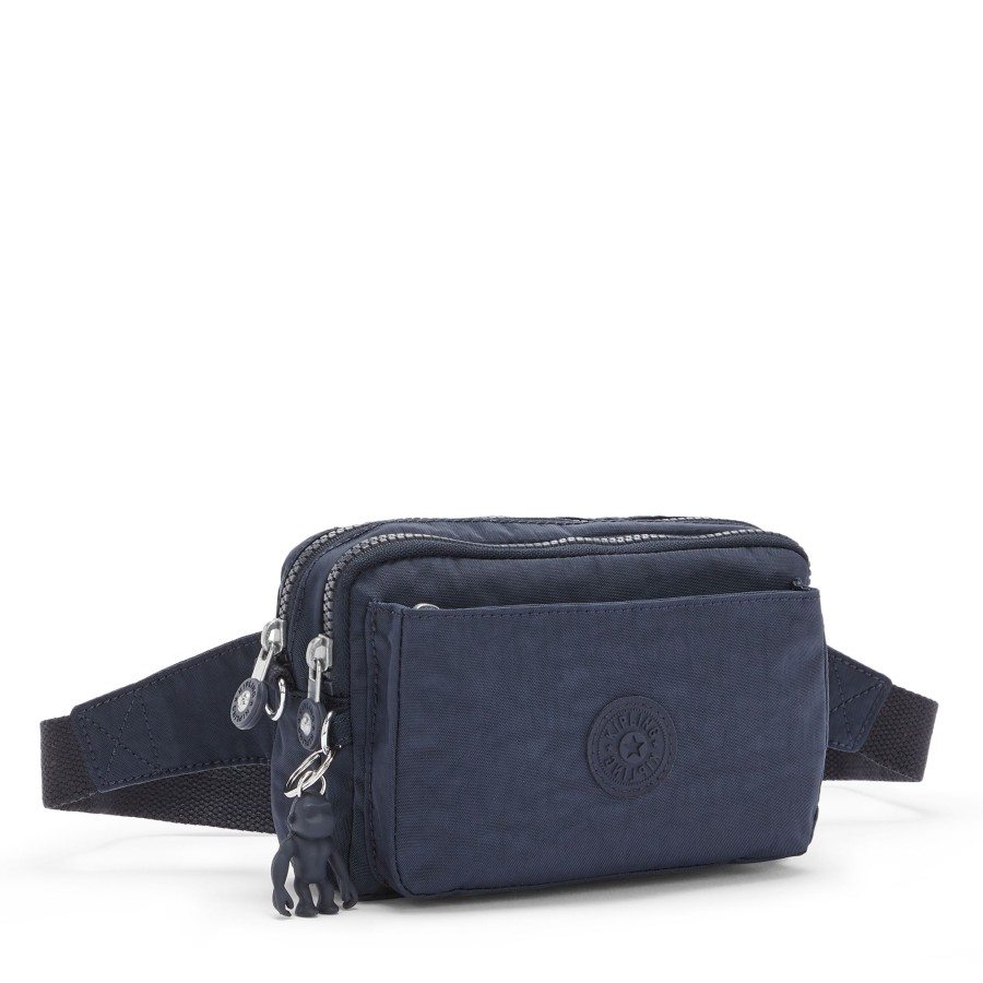 Femme Kipling Banane | Sacoche Banane Abanu Multi Kipling Bleu