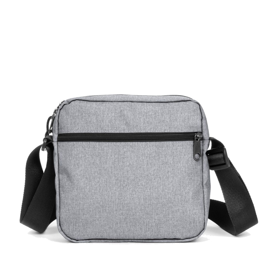 Femme Eastpak Sac Porte Bandouliere / Porte Travers | Sacoche The Bigger One Authentic Eastpak Gris Sunday