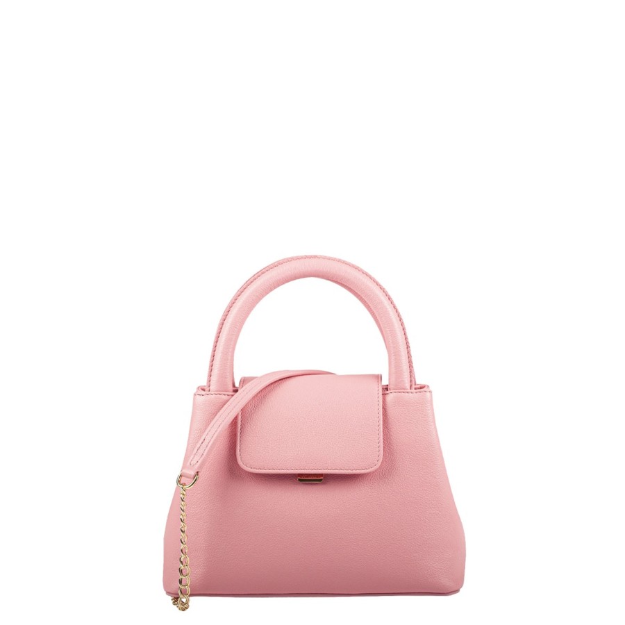 Femme Lancaster Sac Porte Main | Sac A Main En Cuir Carla Ginola Lancaster