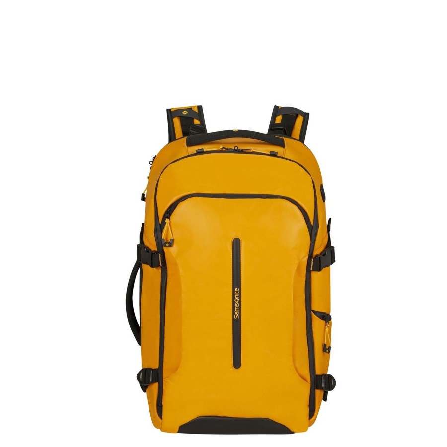 Homme Samsonite Sac A Dos | Sac A Dos De Voyage S Ecodiver Samsonite Jaune