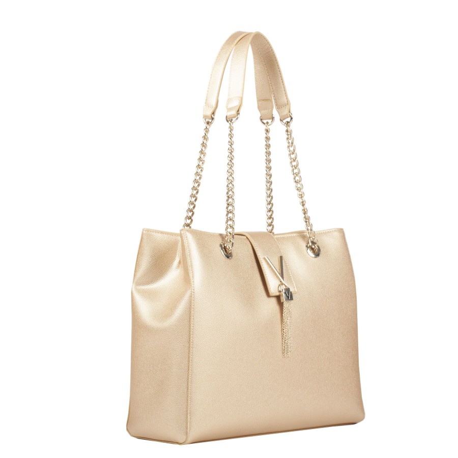 Femme Valentino Sac Porte Epaule | Sac Shopping Divina Valentino Dore