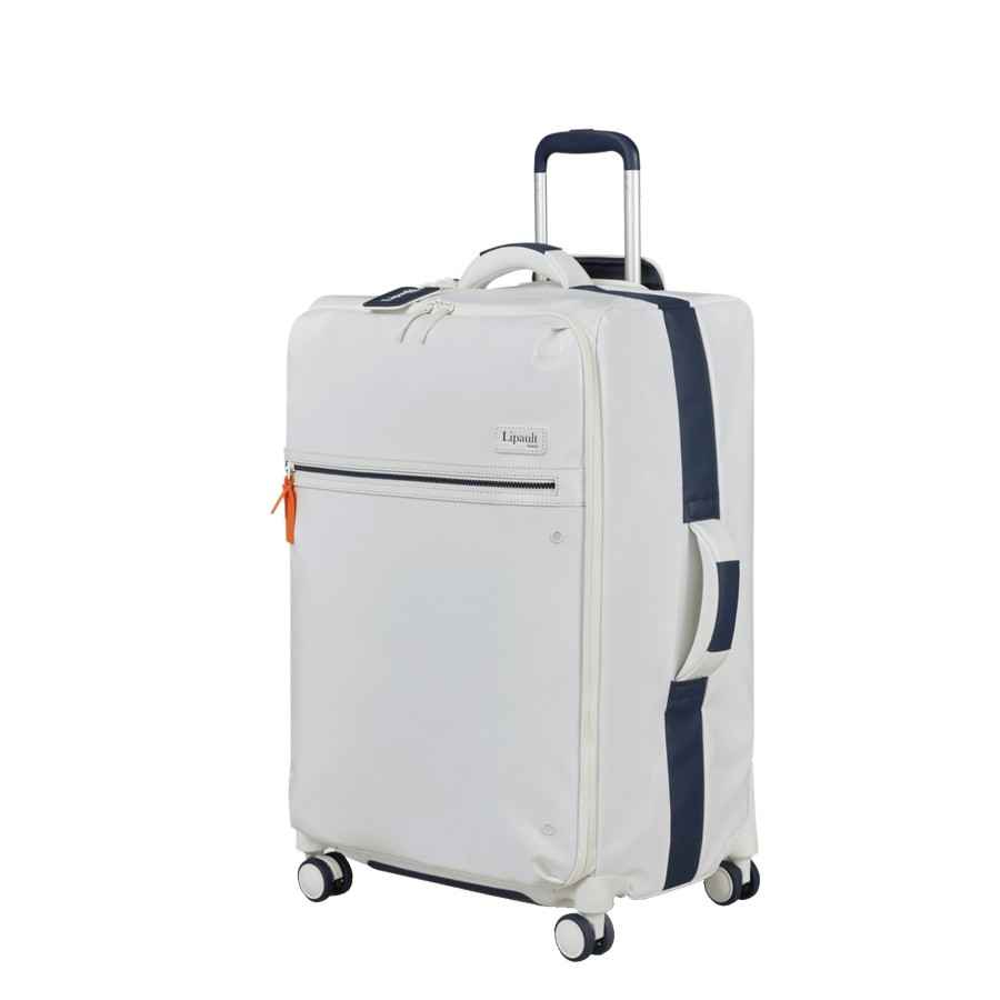 Bagages Lipault Valise 4 Roues Souple | Valise 70 Cm Design Lab Lipault Blanc