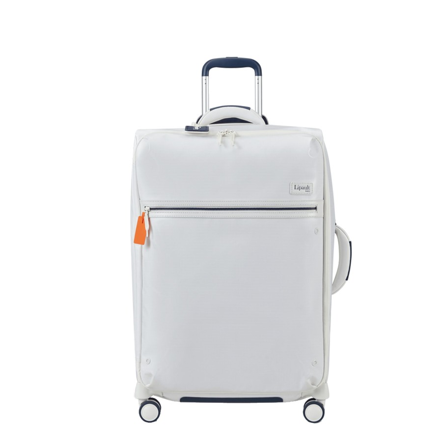 Bagages Lipault Valise 4 Roues Souple | Valise 70 Cm Design Lab Lipault Blanc