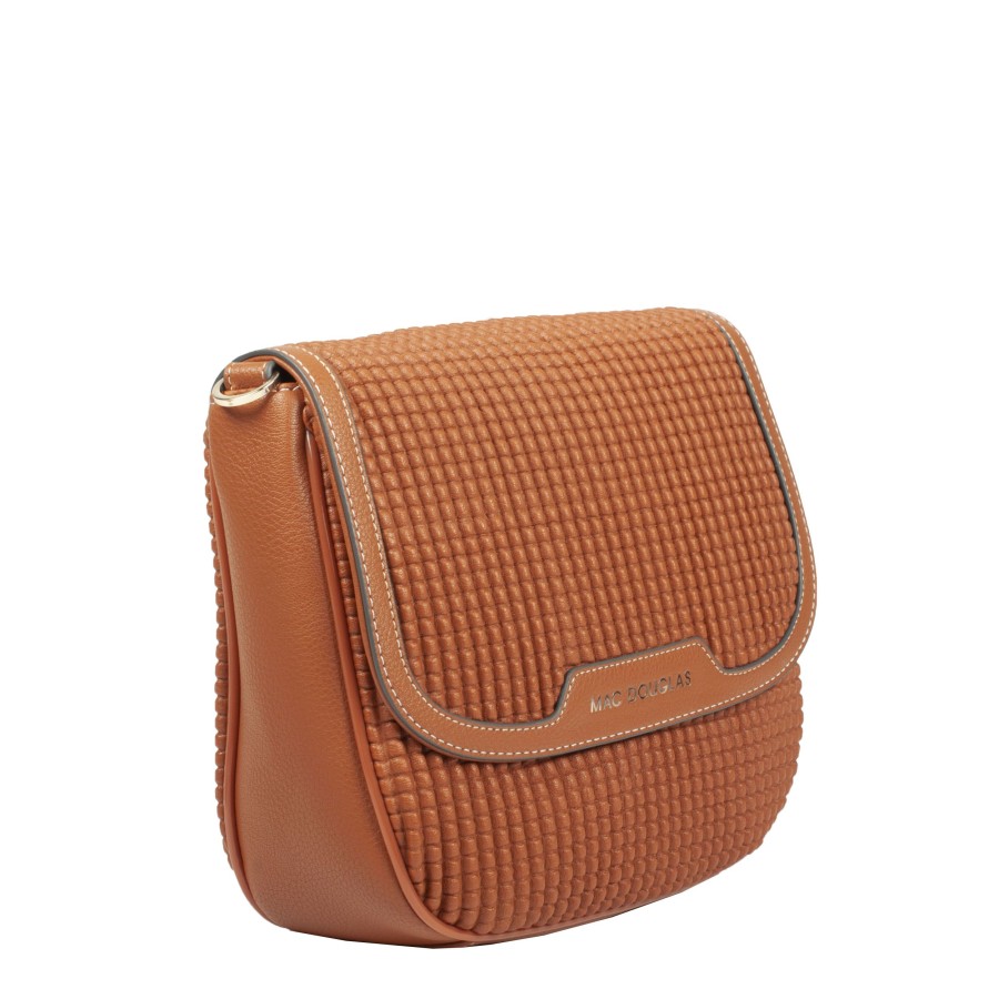 Femme Mac Douglas Sac Porte Epaule | Sac Bandouliere Lucilla Bryan Mac Douglas Chatain