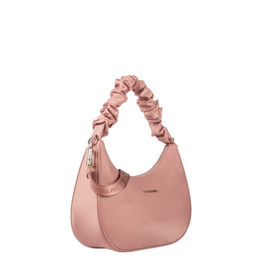 Femme Lancaster Sac Porte Epaule | Sac Epaule Basic Chouchou Rose Lancaster