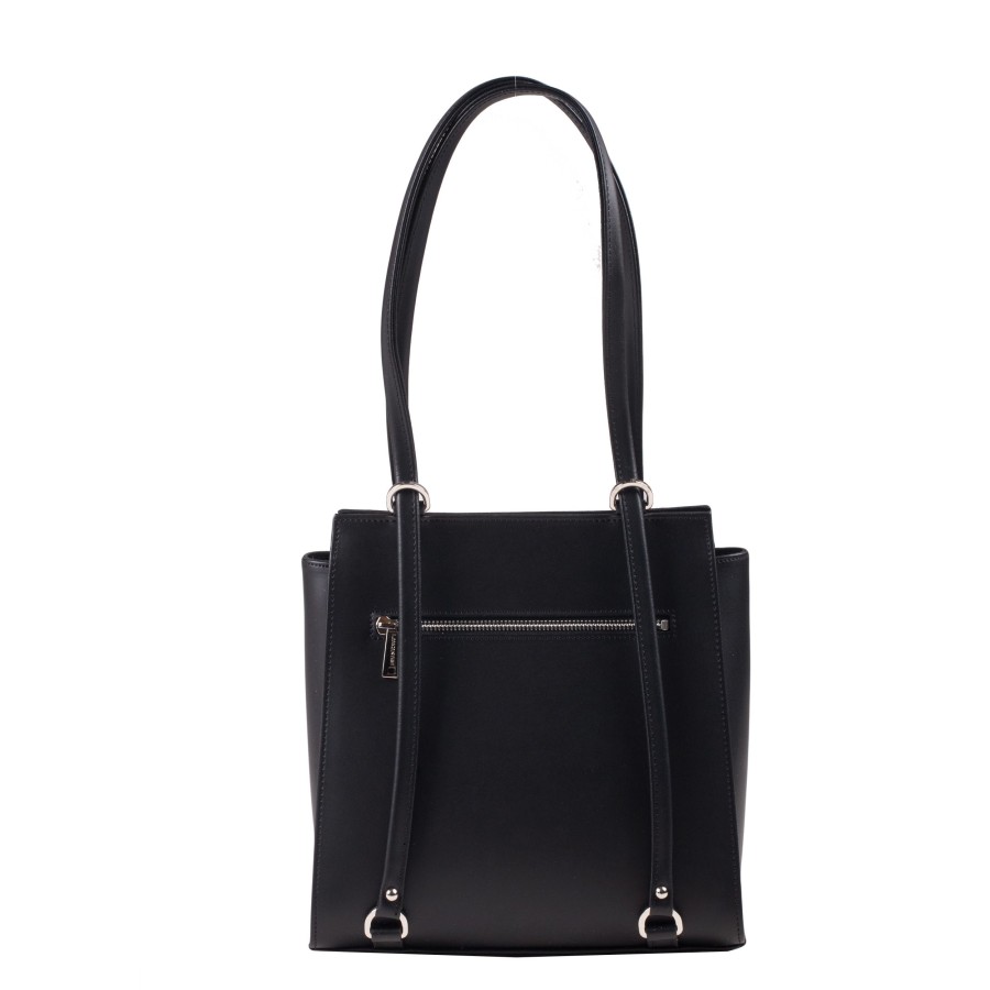 Femme Lancaster Sac Porte Epaule | Sac Epaule/Dos En Cuir Constance Lancaster