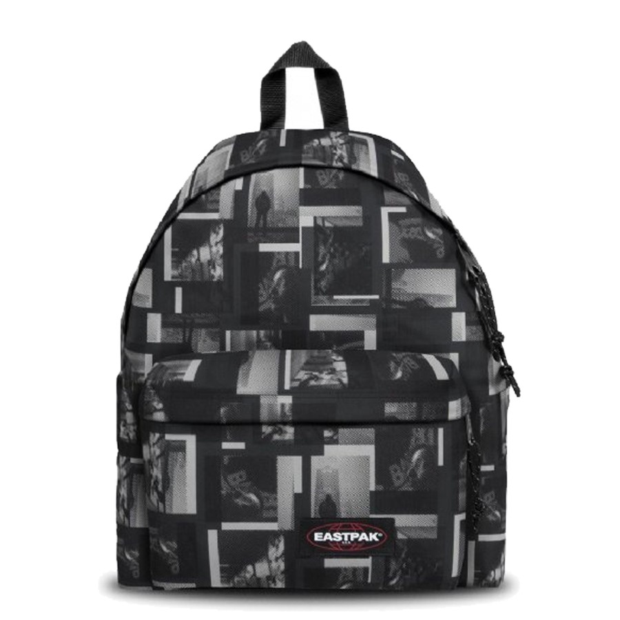 Scolaire Eastpak Sac A Dos | Sac A Dos Padded Pak'R Authentic Eastpak Grain Black